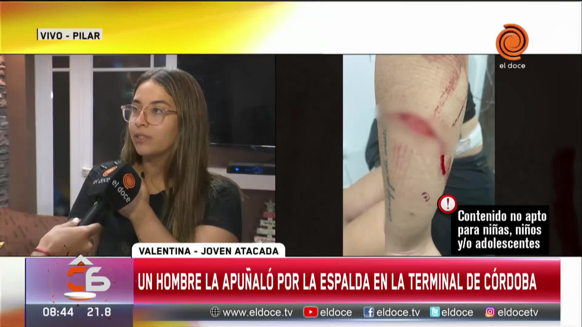 El relato de la joven apuñalada en la Terminal: “No se si quiero volver a Córdoba”