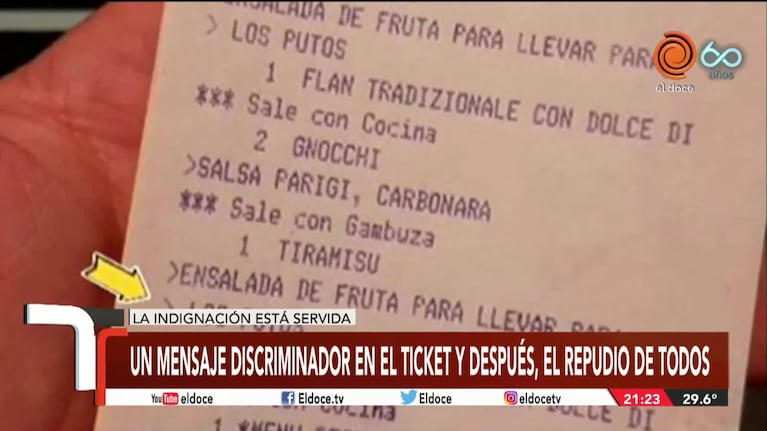 Los jóvenes discriminados en un restaurante denunciarán ante el INADI