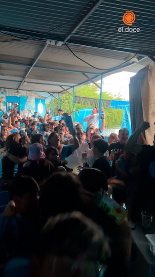 El festejo en Alberdi del gol del triunfo Pirata en el clásico