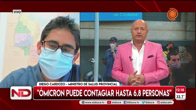 Cardozo confirmó la tercera ola y aclaró cuándo testearse