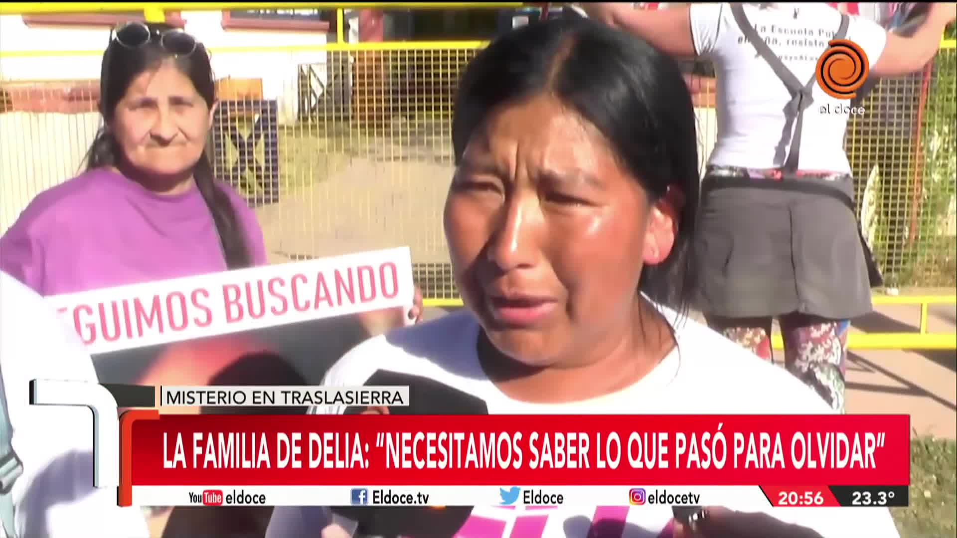 El dolor de los padres de Delia Polijo a un año de su desaparición