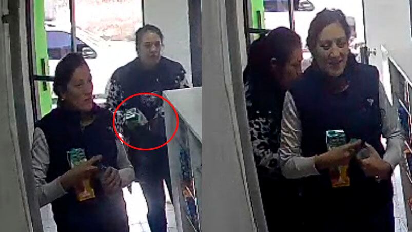 Banda de mecheras roba en locales aledaños a Tribunales II