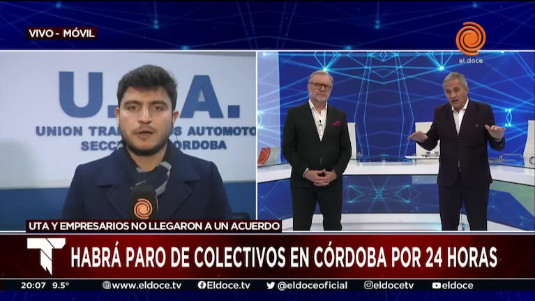 Desde UTA Córdoba confirmaron el paro de colectivos del martes
