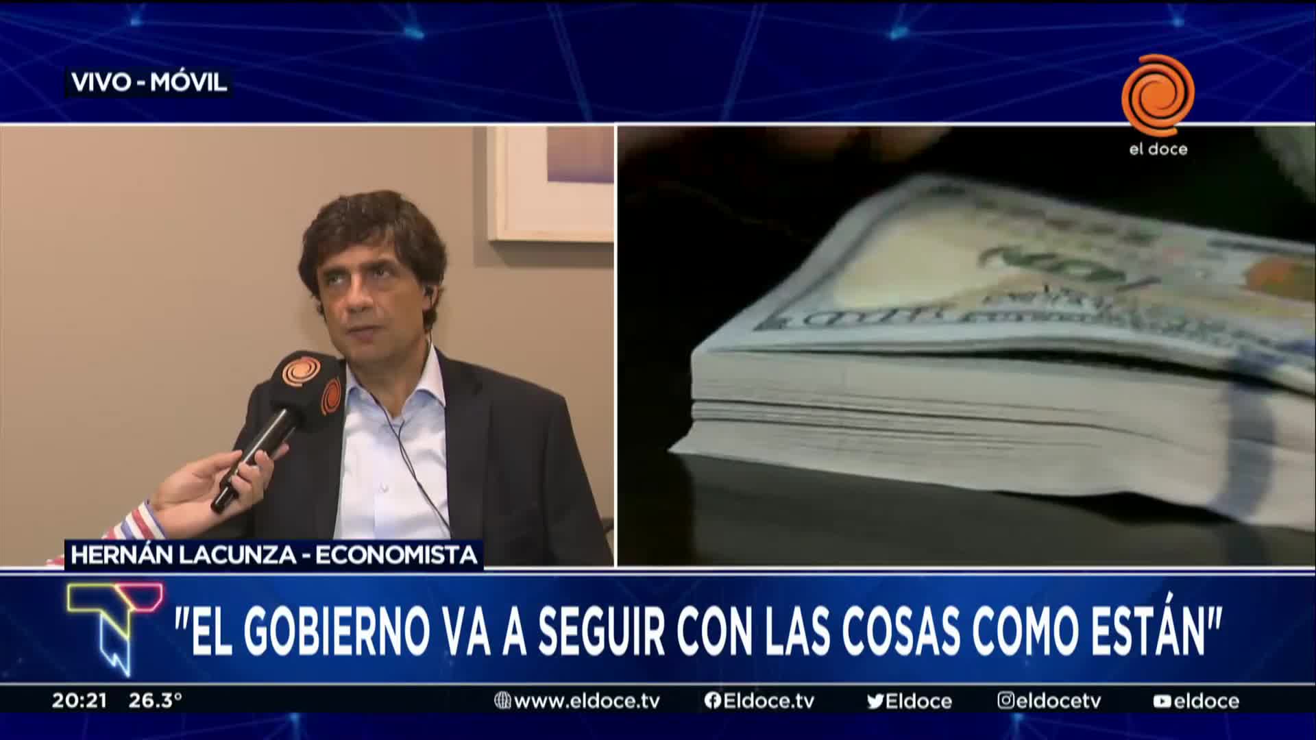 Lacunza analizó la economía argentina y la expectativa por las elecciones