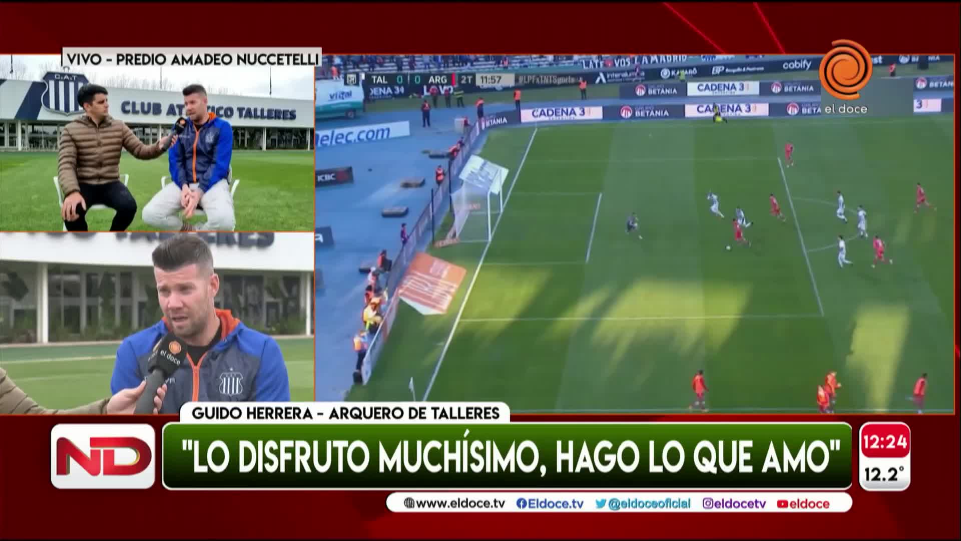 Guido Herrera: "Estamos en un club gigante y amo lo que hago"