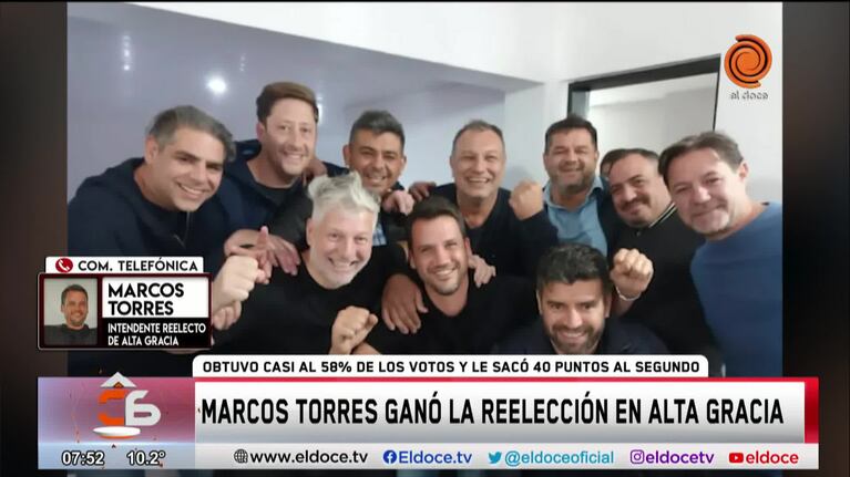 Torres ganó en Alta Gracia por más del 50% y aseguró que “se ratificó un modelo de ciudad”