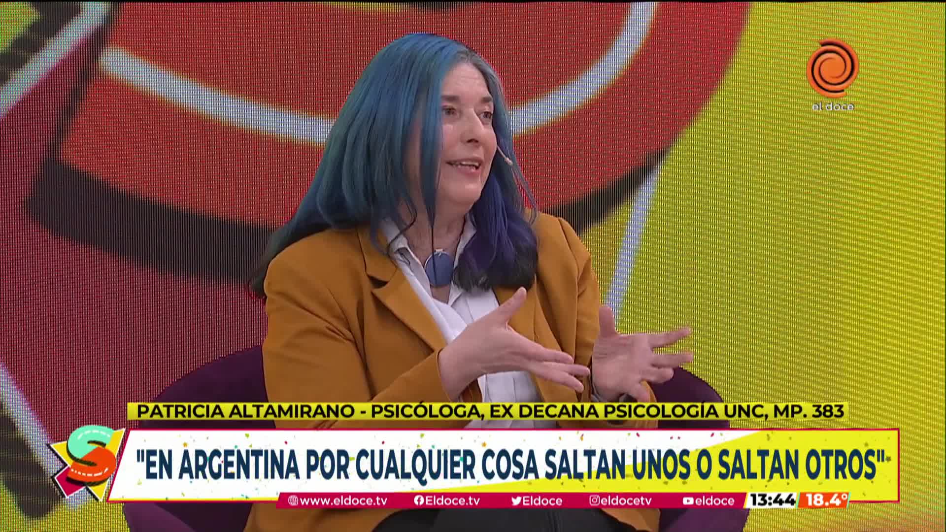 La opinión de una psicóloga tras el atentado a Cristina Kirchner