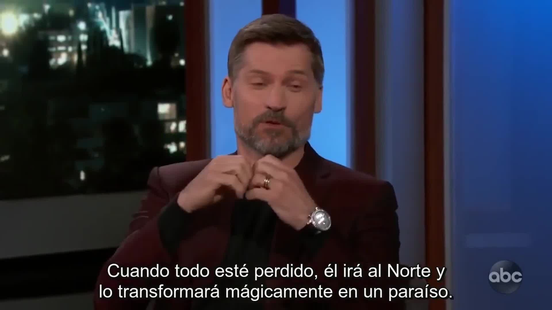 "Jaime Lannister", fanático de Bielsa