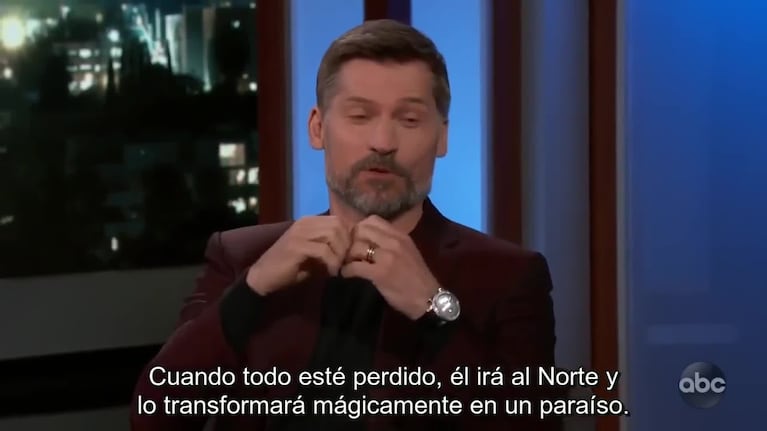 "Jaime Lannister", fanático de Bielsa