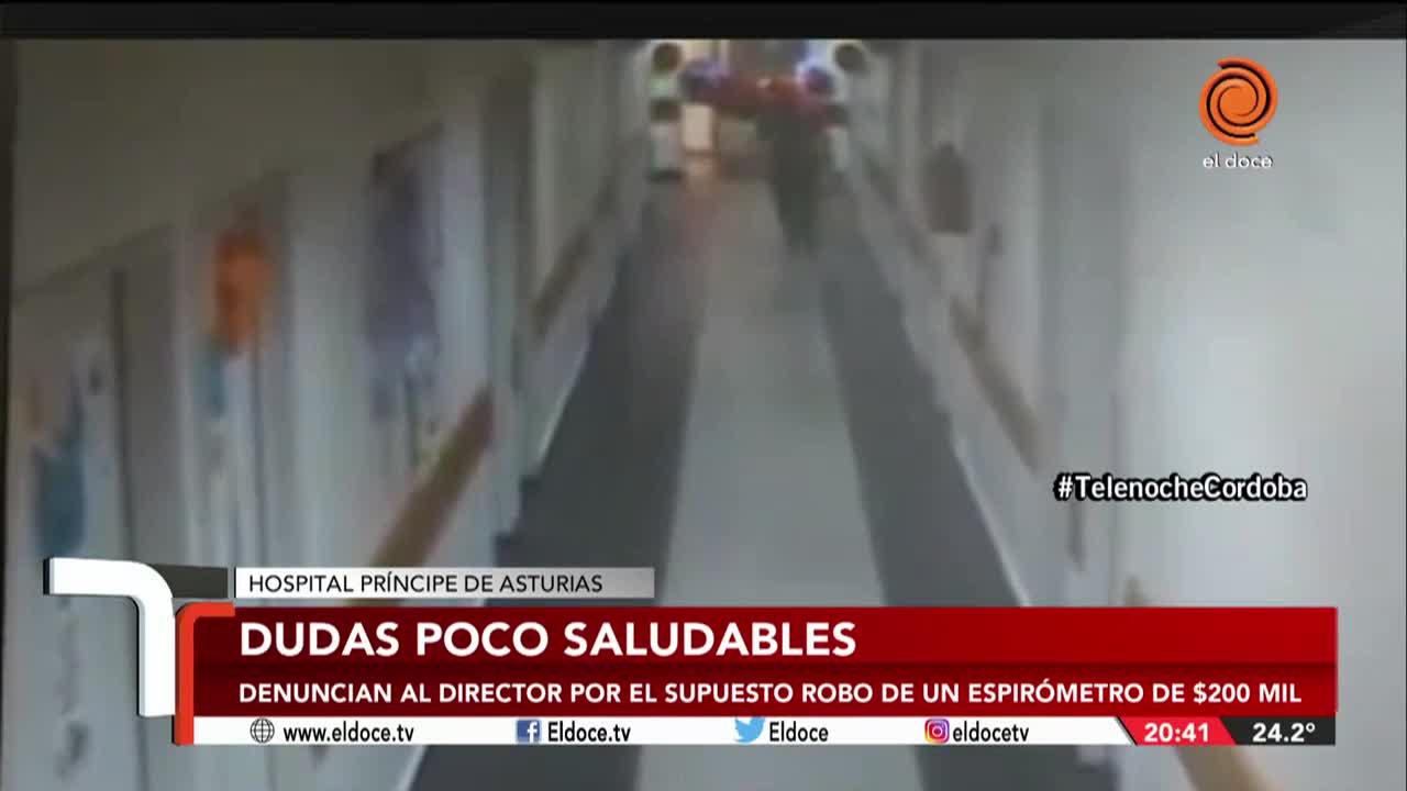 Grave denuncia por robo en el hospital Príncipe de Asturias