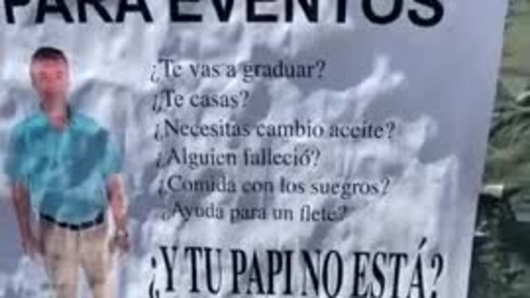 Se ofrece como padre para eventos