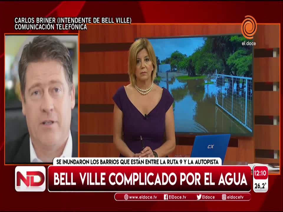 Inundaciones en Bell Ville