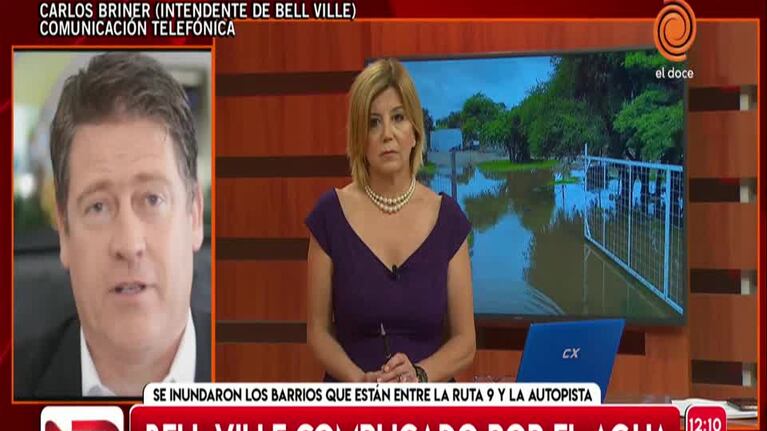Inundaciones en Bell Ville