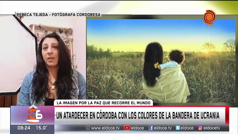 La foto cordobesa por la paz en Ucrania que se hizo viral