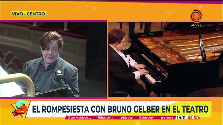 El Rompesiesta de Seguimos con Bruno Gelber