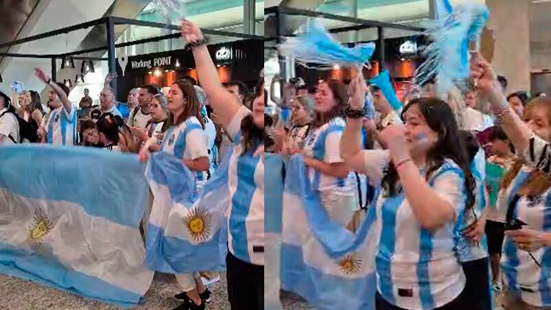 Las Murciélagas, bicampeonas del mundo: el recibimiento en Córdoba