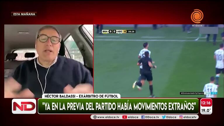 Brasil vs. Argentina: la opinión de Baldassi y los “movimientos extraños”