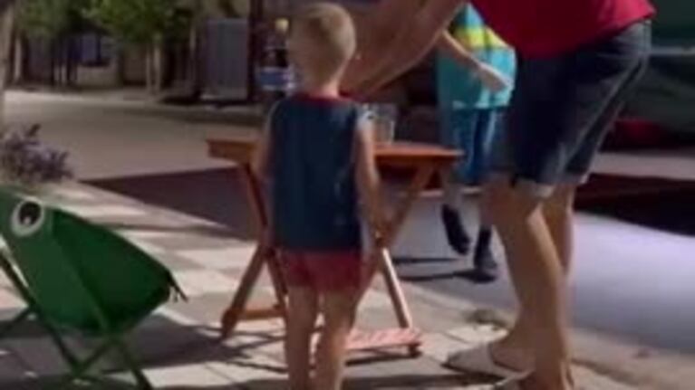 El viral de un nene cordobés con los recolectores