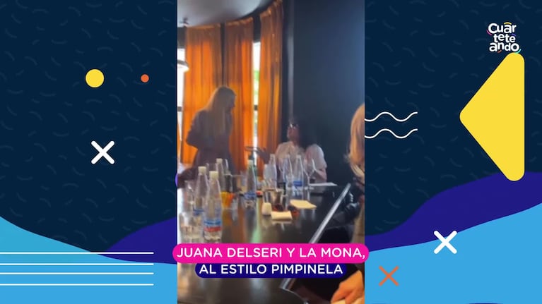 Juana le cantó a La Mona en el Museo Bar