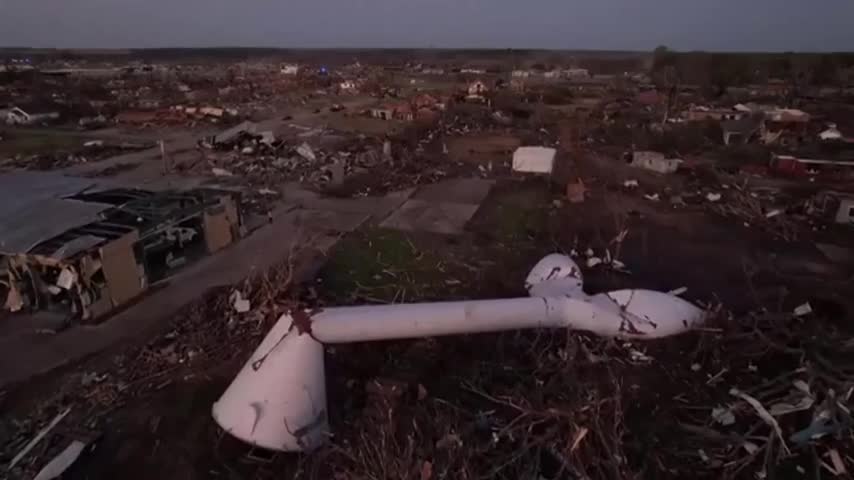 Violento tornado en Estados Unidos: el día después