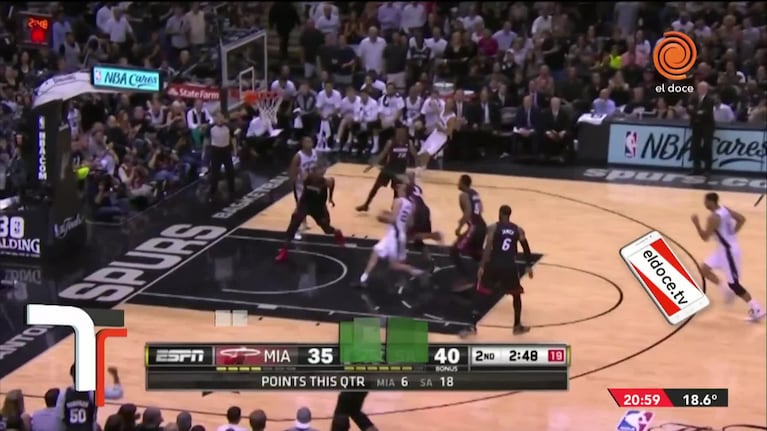 Los Spurs retiran la camiseta nº20 de Ginóbili: lo que tenés que saber