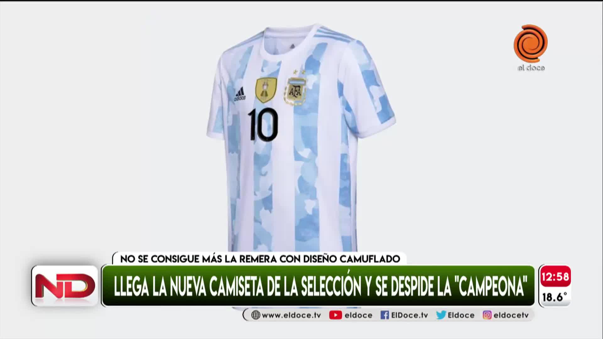 Se jubila la camiseta de la Scaloneta