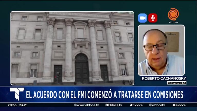 El acuerdo con el FMI ya se trata en la comisión del presupuesto 