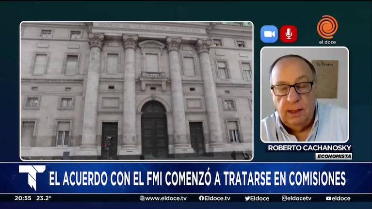 El acuerdo con el FMI ya se trata en la comisión del presupuesto