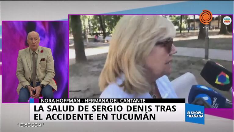 Habló la hermana de Sergio Denis