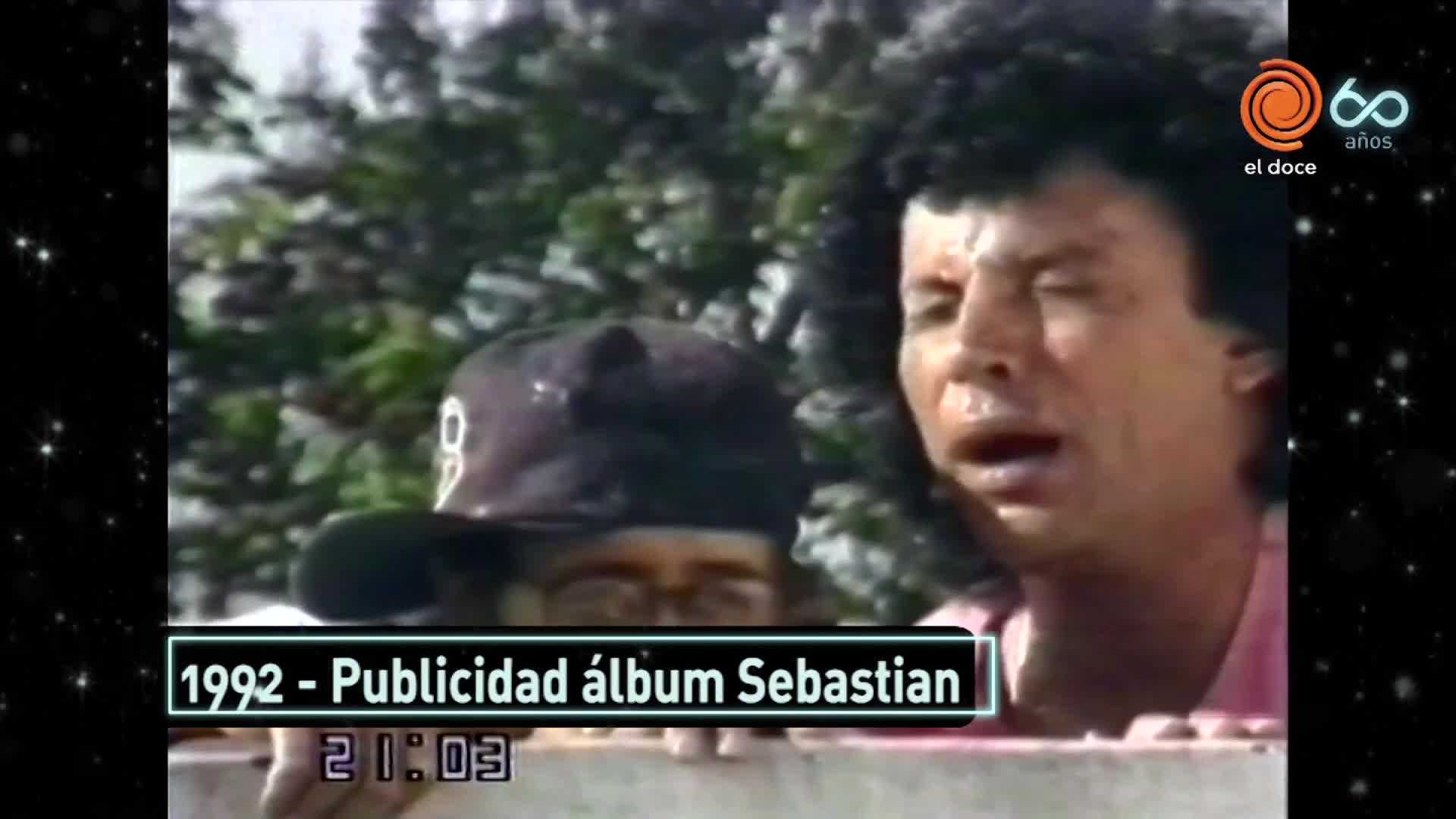 Archivo: publicidad del nuevo disco de Sebastián