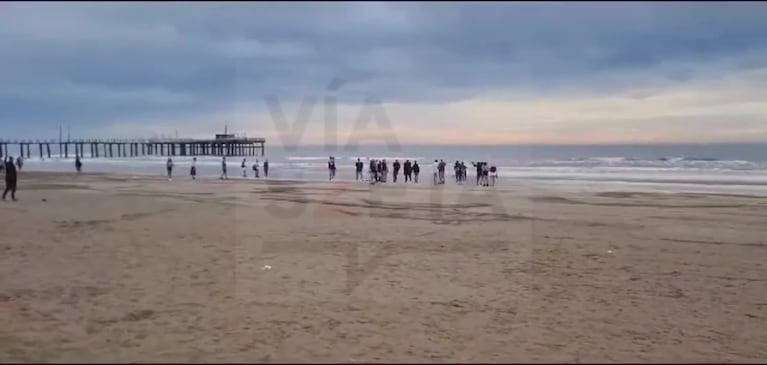 Pelea y crimen en una playa de Santa Teresita