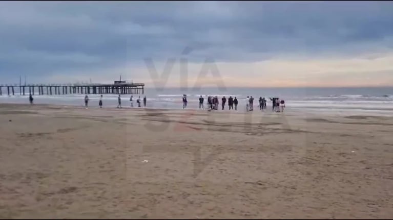 Pelea y crimen en una playa de Santa Teresita