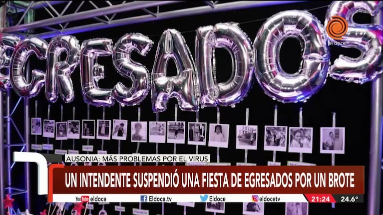 Un intendente suspendió un egreso por un brote de Covid-19: "Primero la salud"