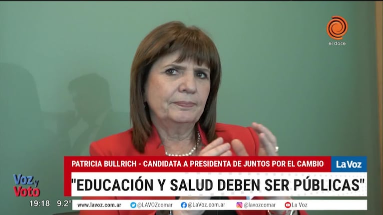 La postura de Bullrich sobre la educación pública