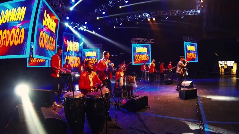 Damián Córdoba hace "Cuarteto por los niños"