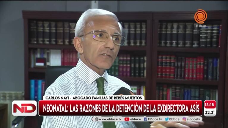Las razones por las que la exdirectora del Neonatal fue detenida
