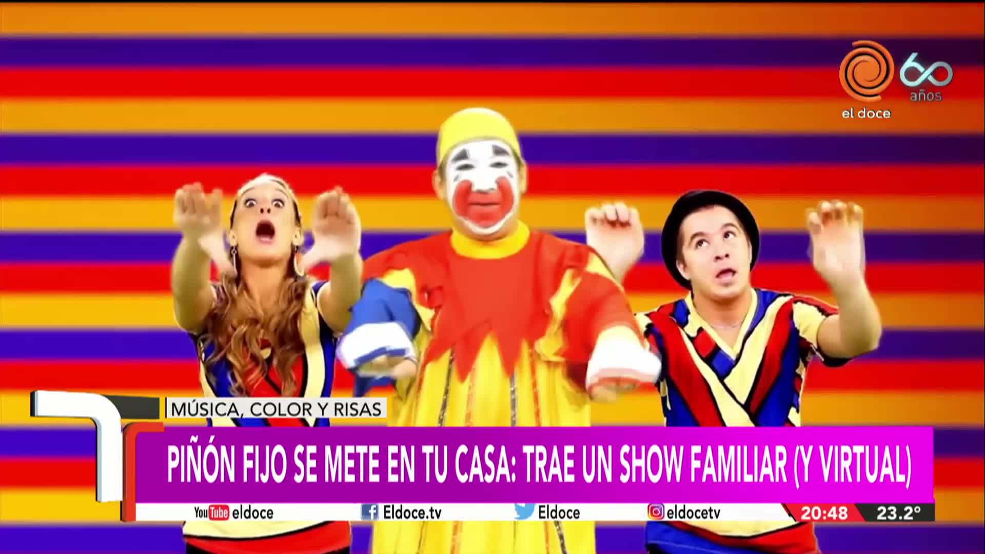 Un domingo con Piñón Fijo: se viene un show para ver desde casa