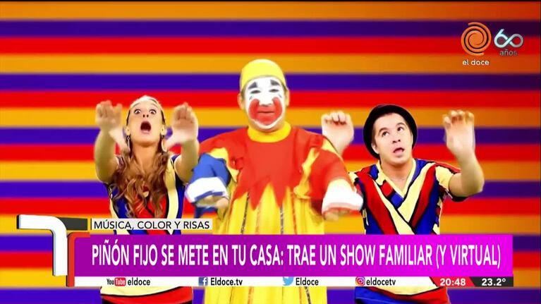 Un domingo con Piñón Fijo: se viene un show para ver desde casa