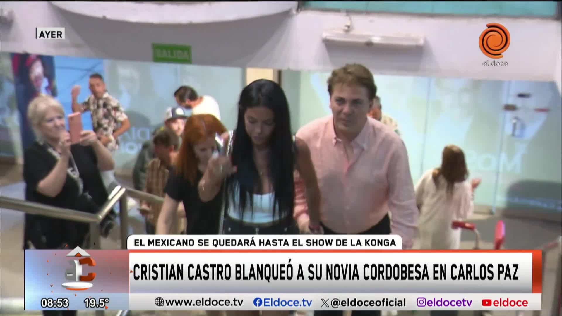 Cristian Castro reveló cómo conoció a su novia cordobesa