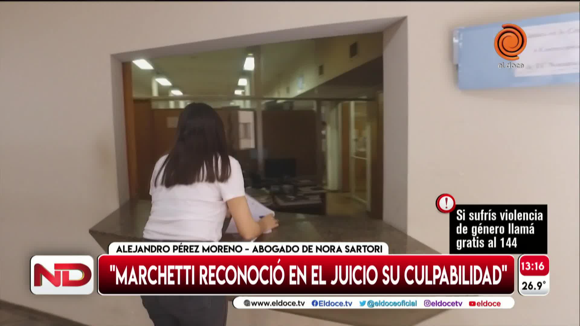 "El exfiscal le dijo a su novia: vas a terminar como Nora Dalmaso"