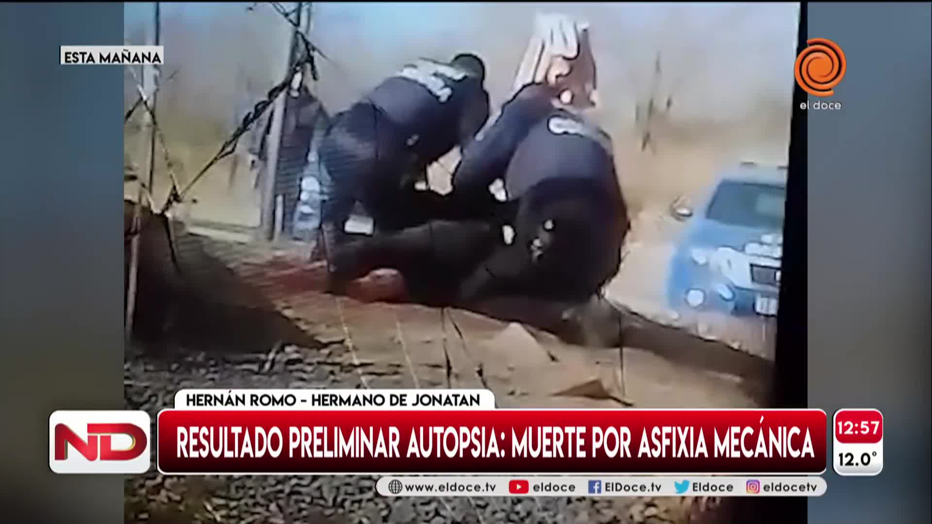 Qué dijo el hermano del detenido que murió por asfixia mecánica en la comisaría