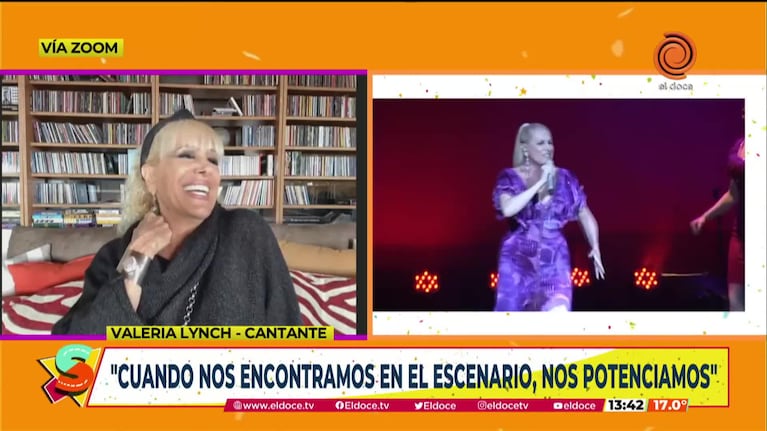 Valeria Lynch dio detalles de su show con Mariano Martínez en Córdoba