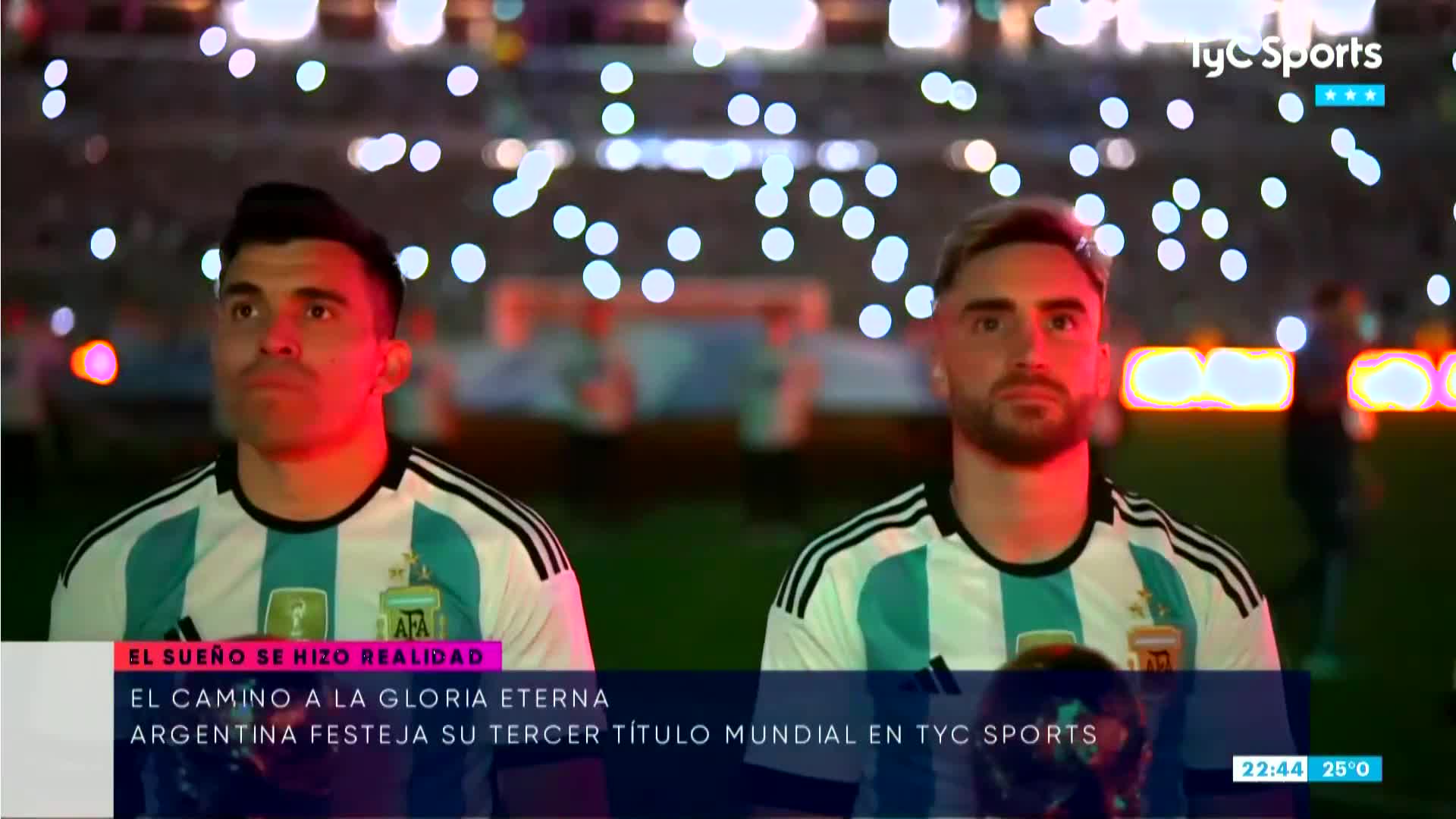 El emotivo repaso del Mundial de Qatar en el Monumental