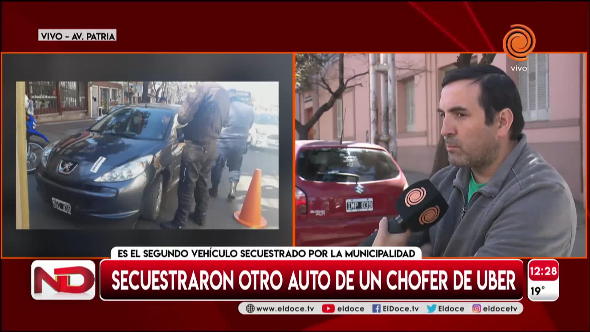 Secuestraron el segundo auto de Uber en Córdoba