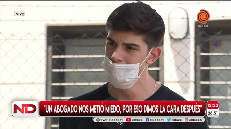 Joven amputada: Gastón Elías lloró y pidió perdón por el accidente