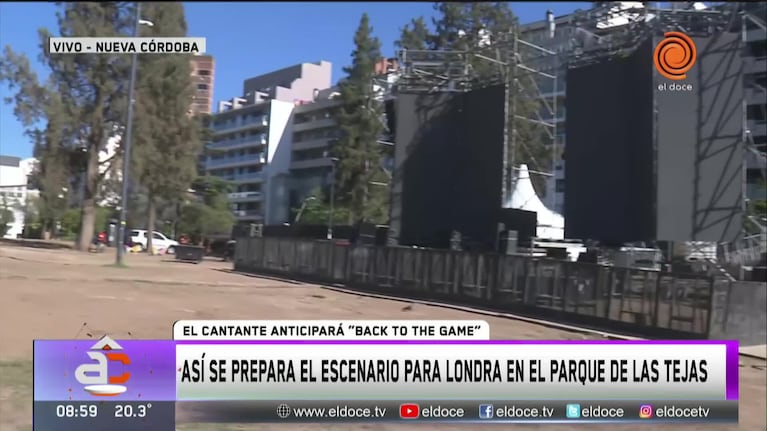 Se viene la avant premiere del nuevo disco de Londra en el Parque de Las Tejas