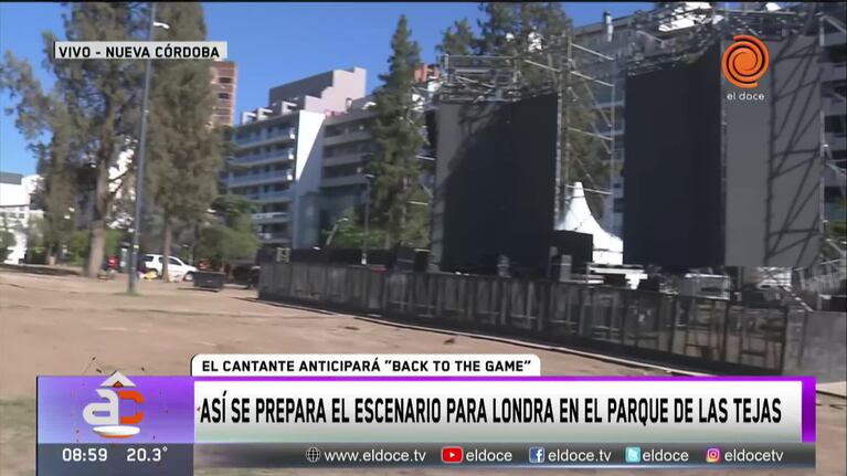 Se viene la avant premiere del nuevo disco de Londra en el Parque de Las Tejas