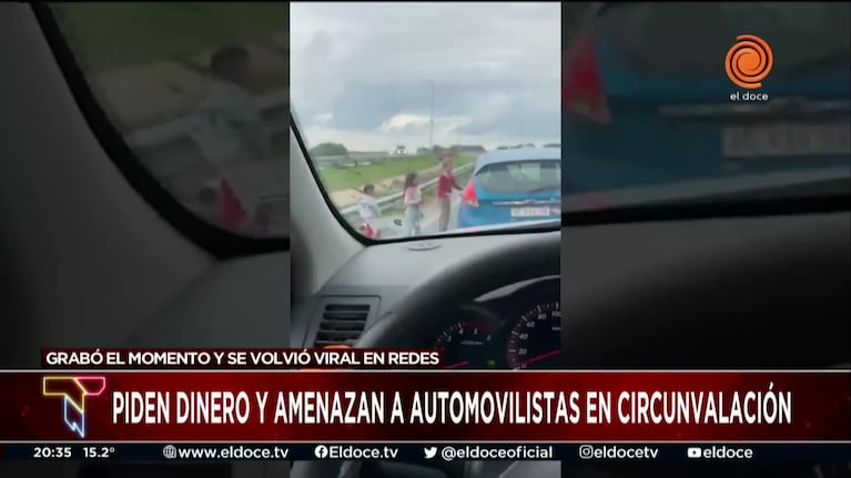 Indignación por ataques en Circunvalación