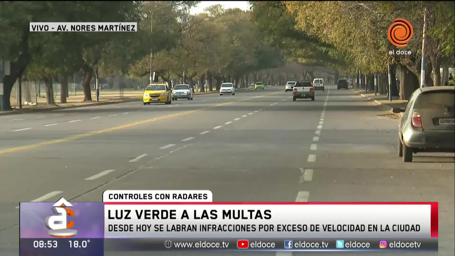 Comenzaron las multas por exceso de velocidad