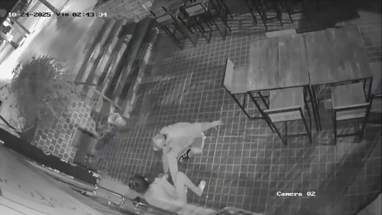 Cámara de seguridad detecta robo en Carlos Paz 